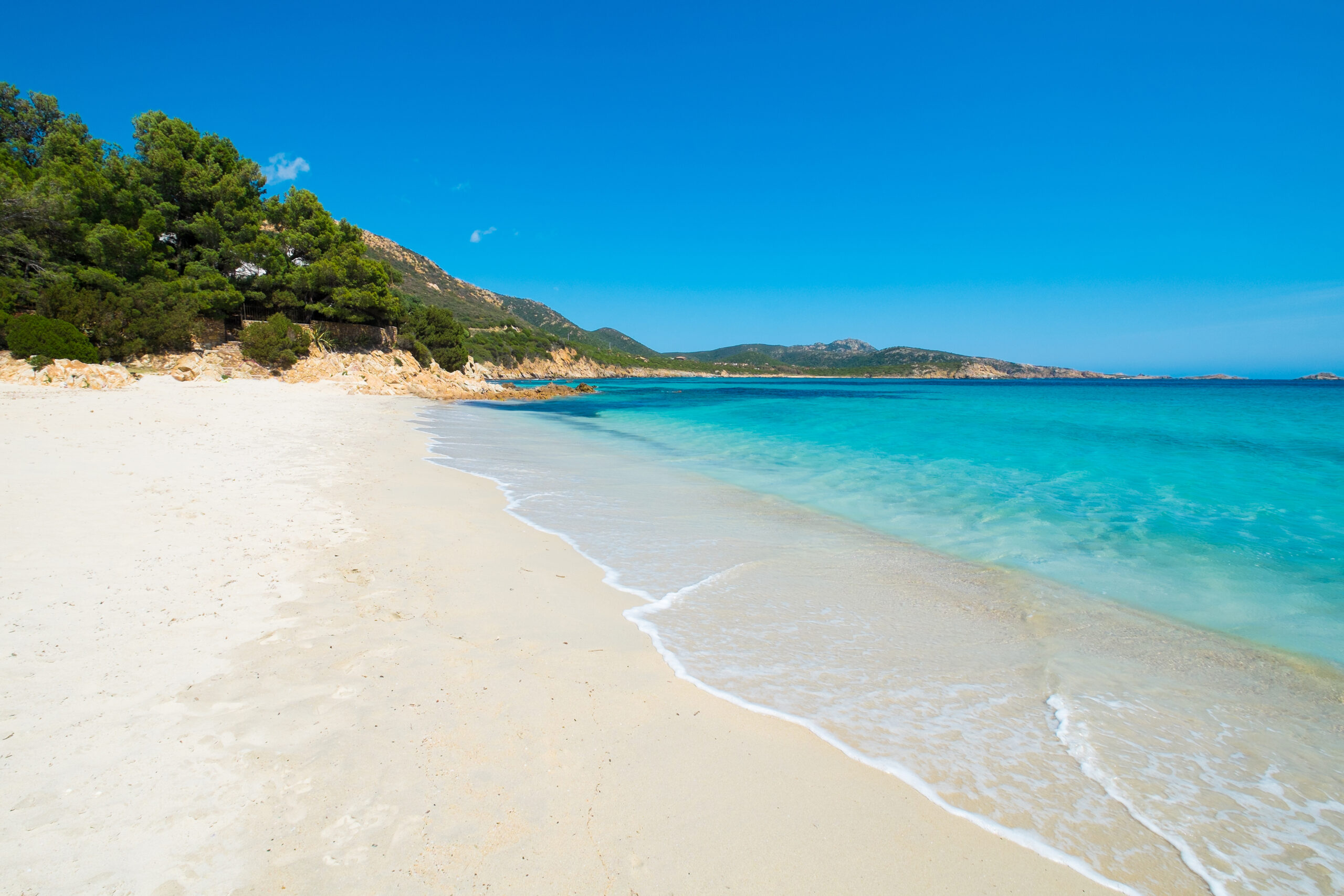 Spiaggia di Tuerredda, a Teulada in Sardegna