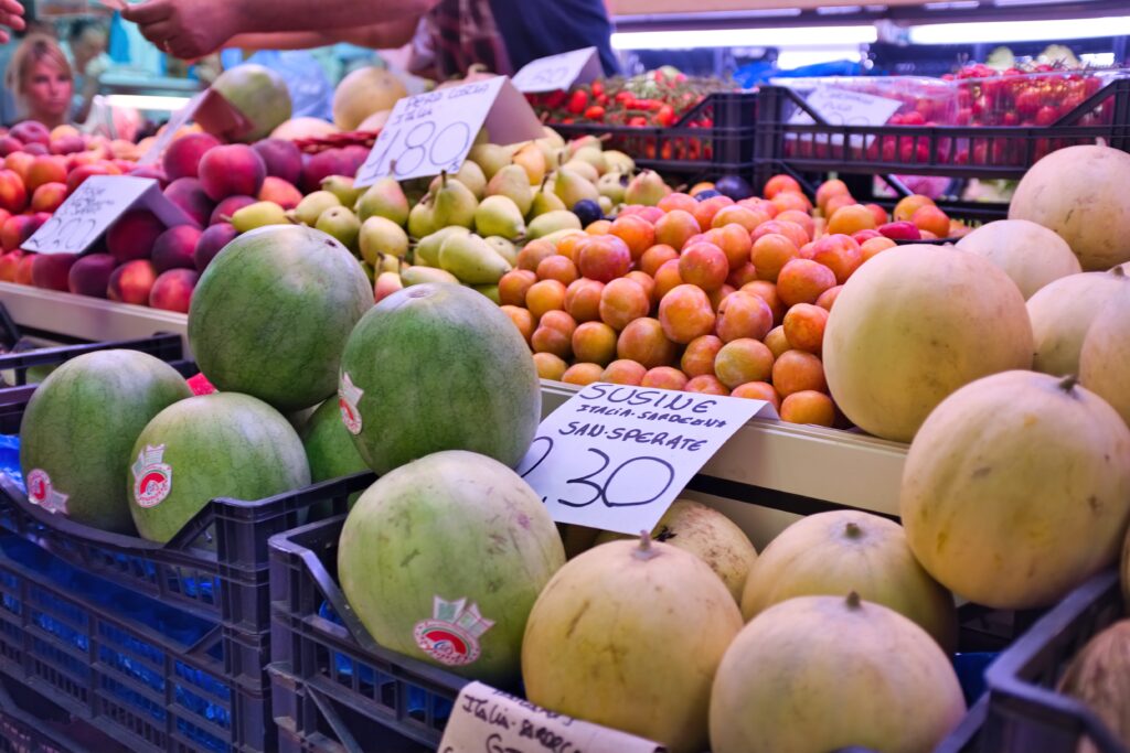Cagliari, mercato di san benedetto